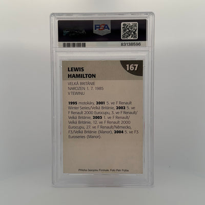 PSA 7 - Lewis Hamilton #167 - 2005 Formule