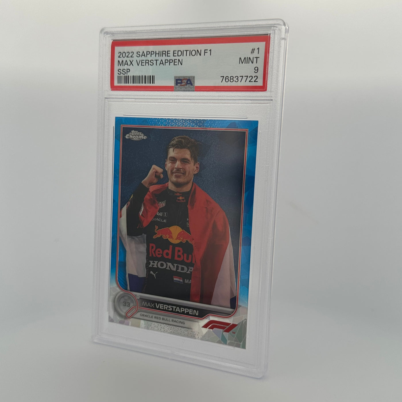 PSA 9 - MAX VERSTAPPEN #1 - SAPPHIRE EDITION - SSP