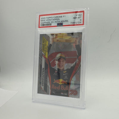 PSA 8 - 19/70 MAX VERSTAPPEN #162 - 70TH ANNIVERSARY - SAPPHIRE EDITION