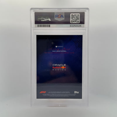 PSA 8 - 04/15 - Max Verstappen - History Maker - Purple