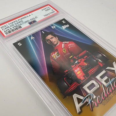 PSA 9 - 26/50 - Carlos Sainz #APCS - Apex Predators - Gold