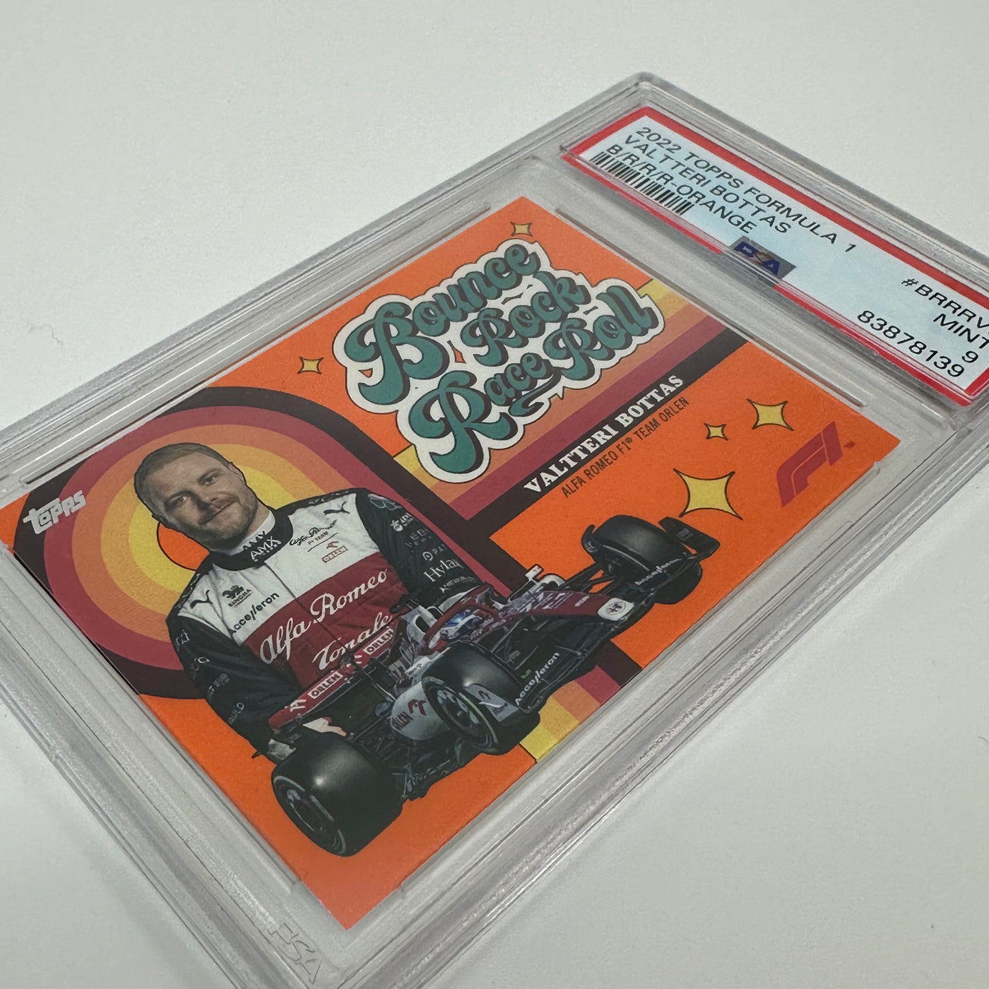 PSA 9 - 04/25 - Valtteri Bottas #BRRRVB - Orange