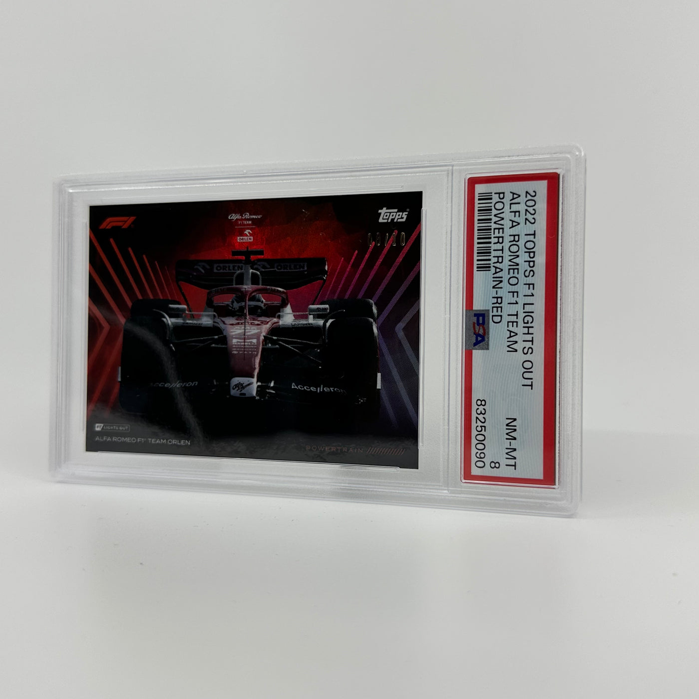 PSA 8 - 08/10 - Alfa Romeo F1  Team - Powertrain - Red