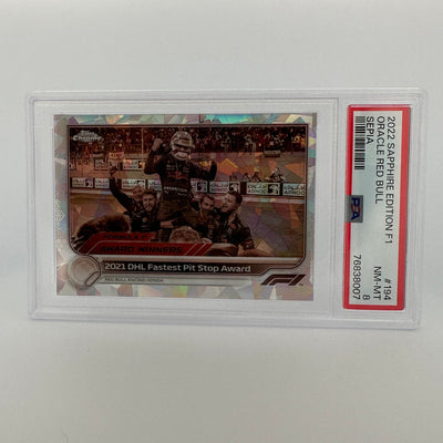 PSA 8 - 034/100 - ORACLE RED BULL RACING #194 - SAPPHIRE EDITION - SEPIA