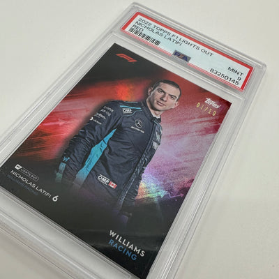 PSA 9 - 01/10 - Nicholas Latifi - Red