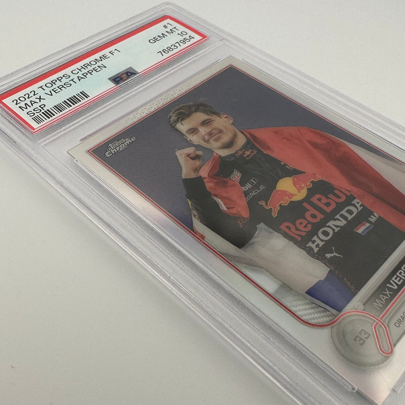 PSA 10 - MAX VERSTAPPEN #1 - SSP