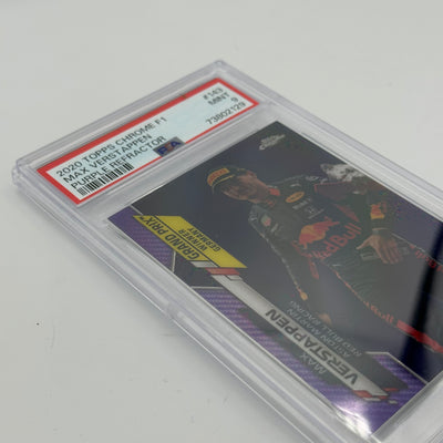 PSA 9 - 43/399 MAX VERSTAPPEN #143 - Purple Refractor