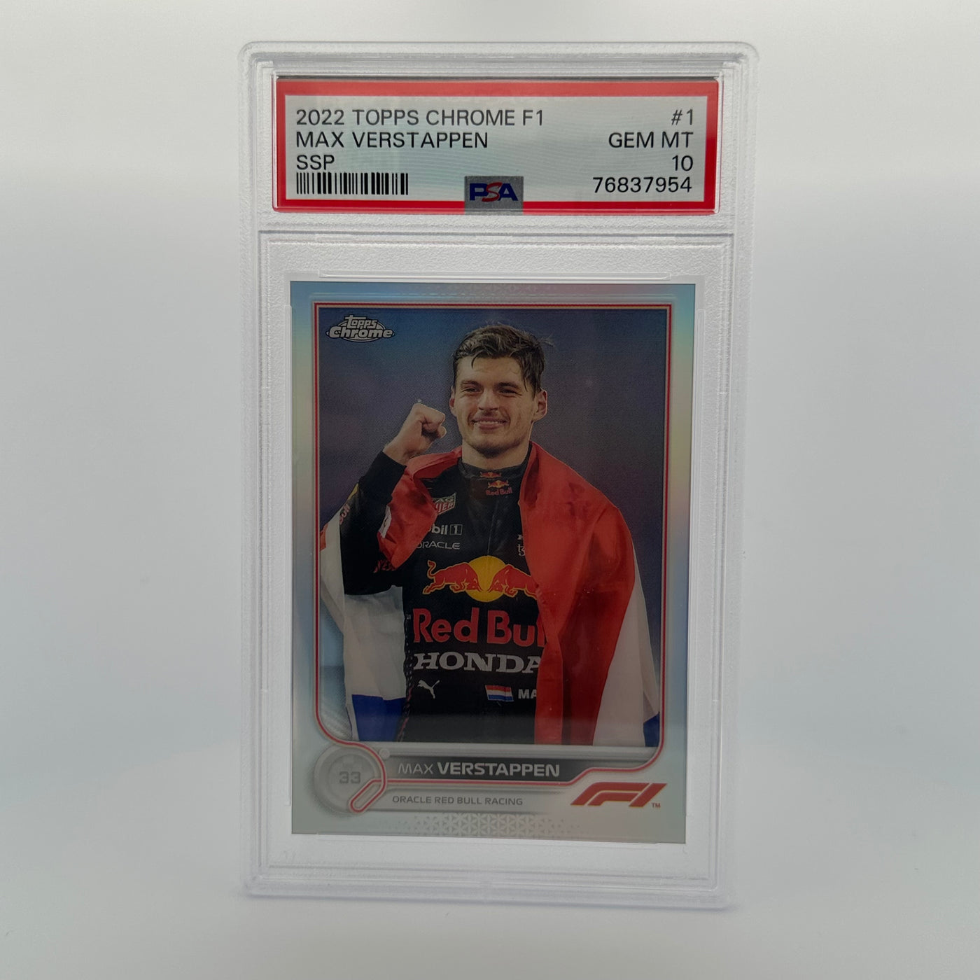 PSA 10 - MAX VERSTAPPEN #1 - SSP