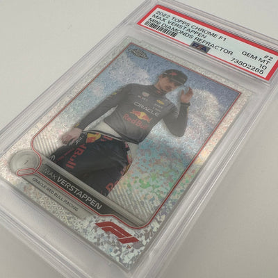 PSA 10 - 083/299 - MAX VERSTAPPEN #2 - MINI DIAMONDS REFRACTOR