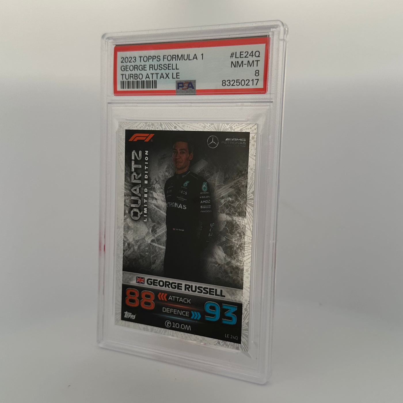 PSA 8 - George Russell #LE24Q - Quartz - Limited Edition