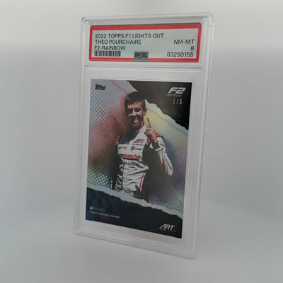 PSA 8 - 1/5 - Theo Pourchaire F2- Rainbow