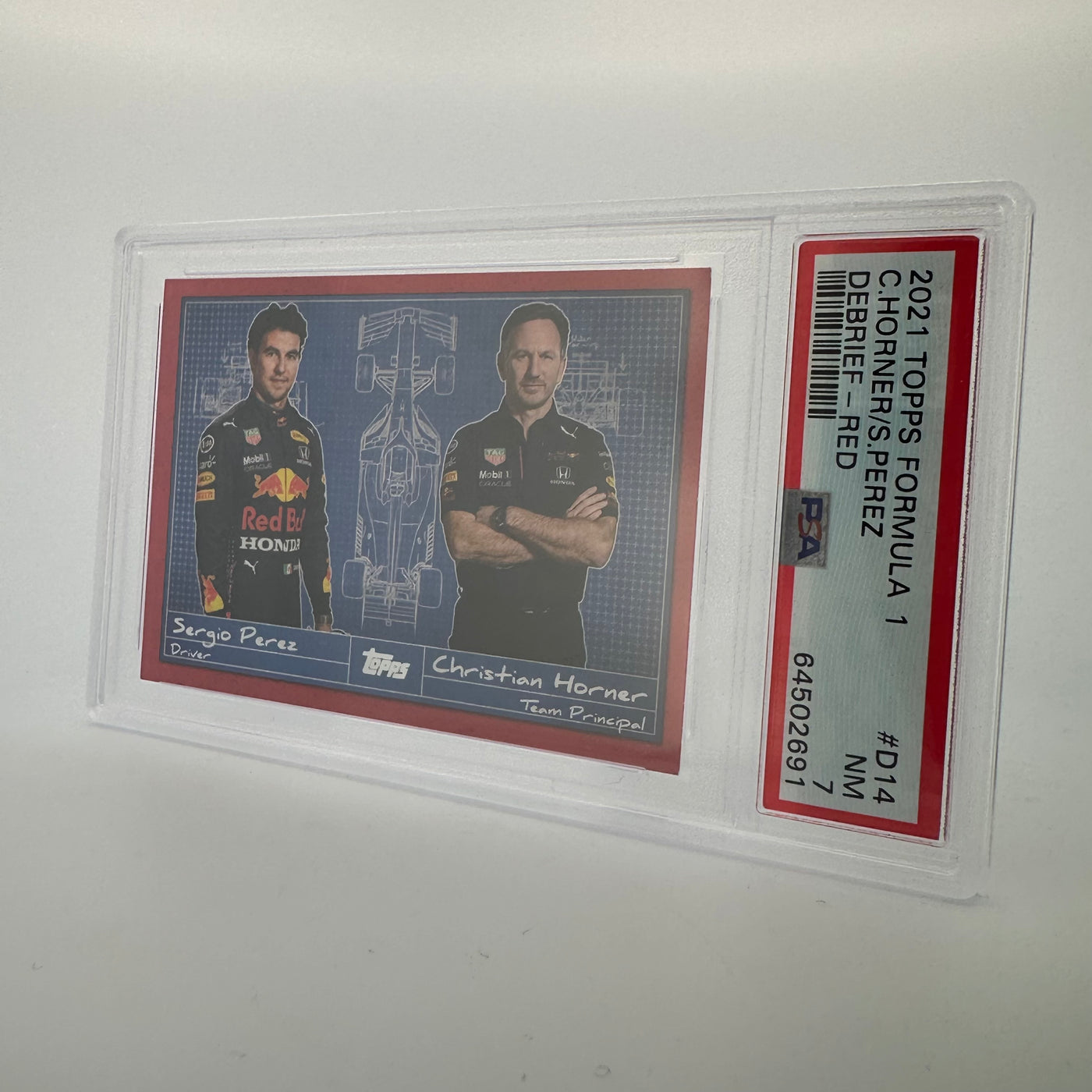 PSA 7 - 5/5 - Sergio Perez/Christian Horner - Debrief #D14 - Red