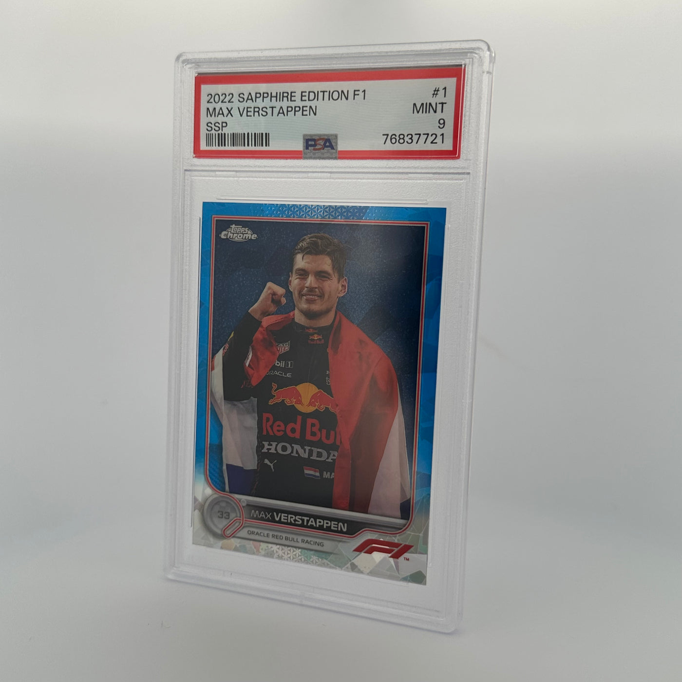 PSA 9 - MAX VERSTAPPEN #1 - SAPPHIRE EDITION - SSP