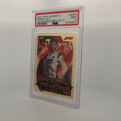 PSA 9 - 1/1 - Pierre Gasly #SDPG - Speed Demons - Superfractor