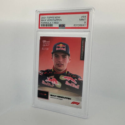 PSA 9 - 03/10 - Max Verstappen #84 - Red