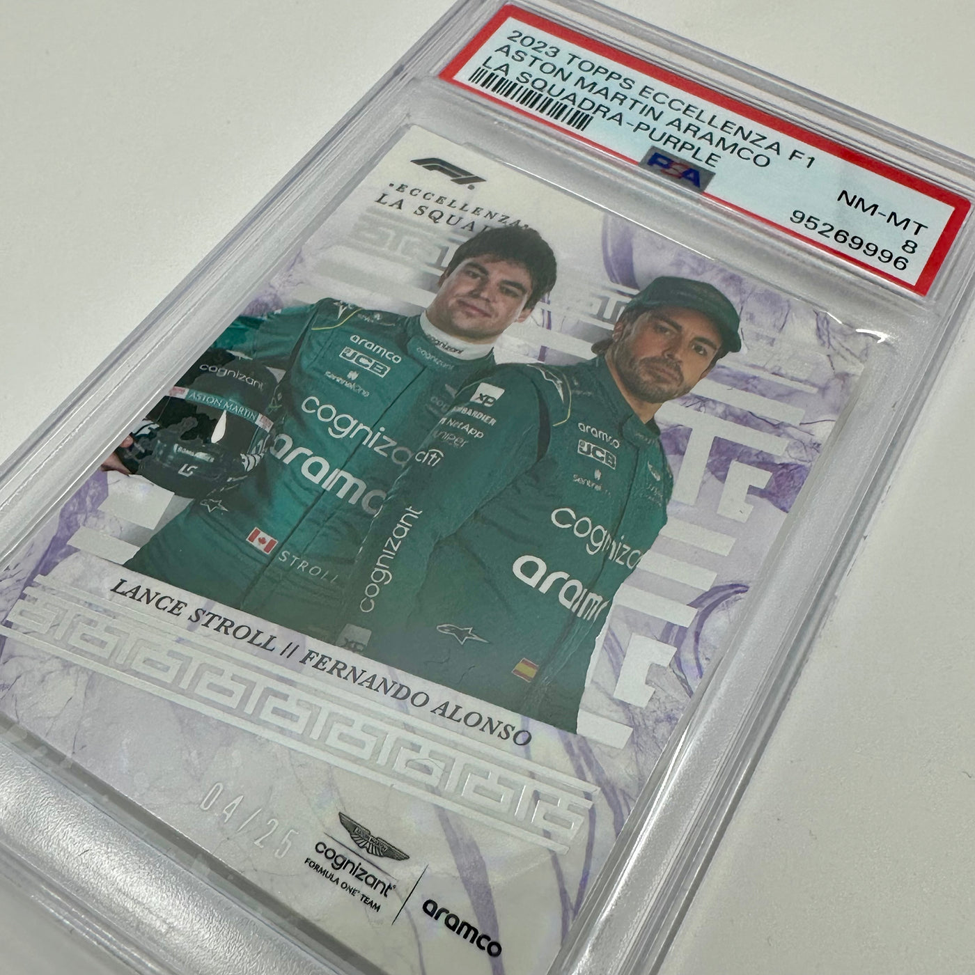 PSA 8 - 04/25 Aston Martin - Stroll/Alonso - 2023 Eccellenza La Squadra