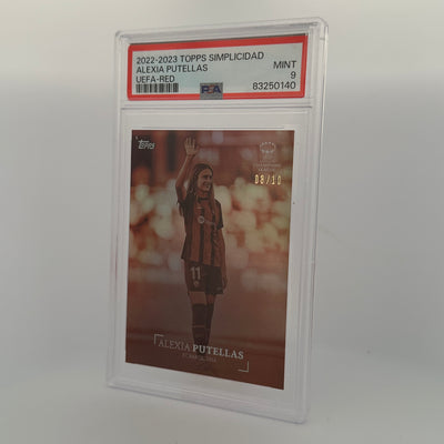 PSA 9 - 03/10 Alexia Putellas -  Simplicidad Uefa - Red