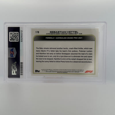 PSA 9 - Sebastian Vettel #178 - Sapphire Edition