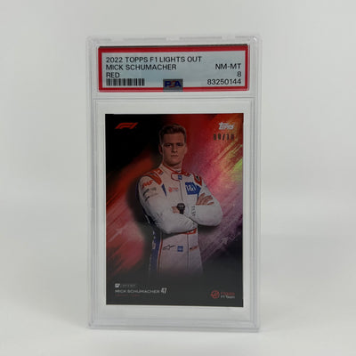 PSA 8 - 08/10 - Mick Schumacher - Red