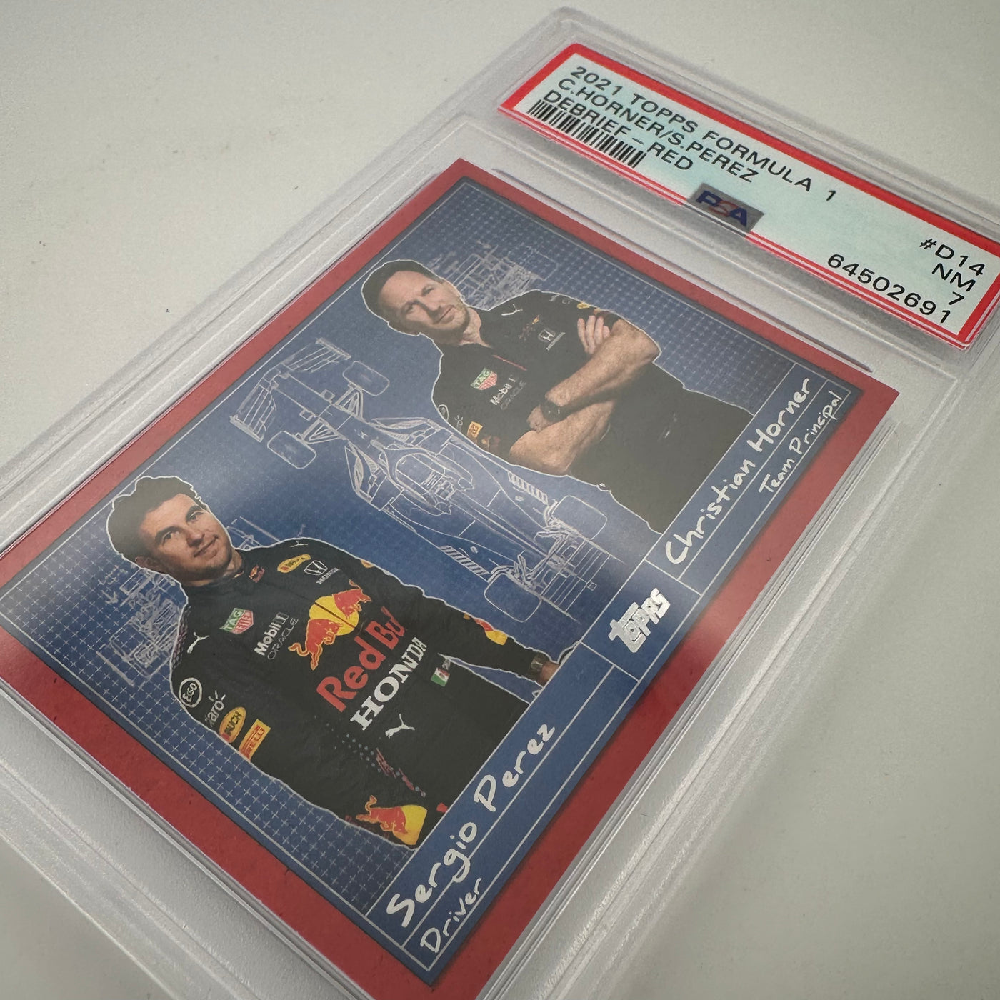 PSA 7 - 5/5 - Sergio Perez/Christian Horner - Debrief #D14 - Red