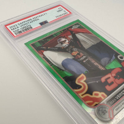 PSA 9 - 38/75 - MAX VERSTAPPEN #2 - SAPPHIRE EDITION - SSP - GREEN