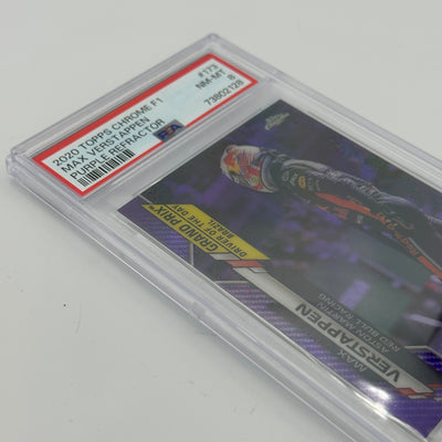 PSA 8 - 138/399 MAX VERSTAPPEN #173 - Purple Refractor