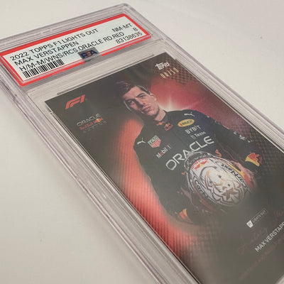 PSA 8 - /10 - Max Verstappen - History Maker - Most Wins And Races For Oracle Red Bull Racing - Red