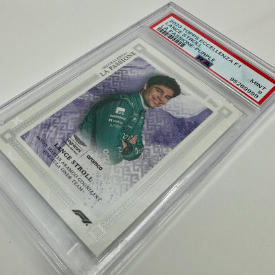 PSA 9 - 07/25 Lance Stroll - Purple - 2023 Eccellenza La Passione