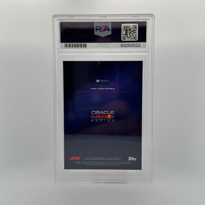 PSA 8 - /15 - Verstappen History Maker - Most Wins And Races For Oracle Red Bull Racing - Purple