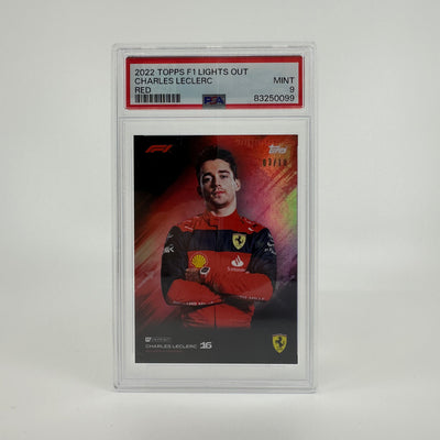 PSA 9 - 03/10 - Charles Leclerc - Red