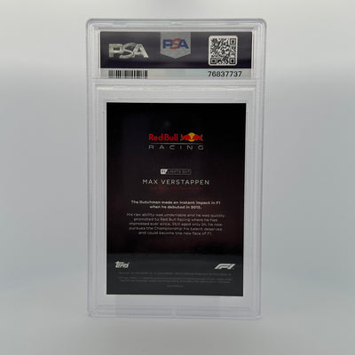 PSA 10 - 20/50 - MAX VERSTAPPEN - DRIVERS - AQUA