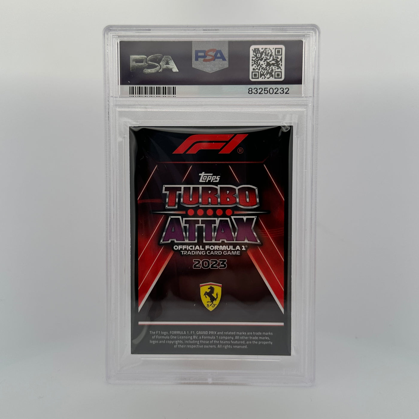 PSA 7 - Charles Leclerc #LE28RB - Ruby - Limited Edition