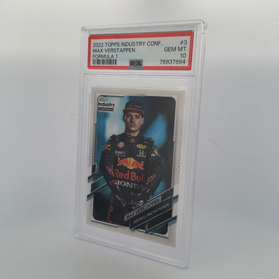 PSA 10 - MAX VERSTAPPEN #3 - INDUSTRY CONFERENCE