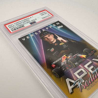 PSA 8 - 39/50 - Max Verstappen #APMV - Apex Predators - Gold