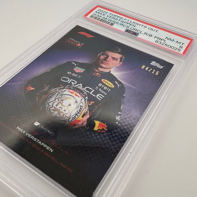 PSA 8 - 04/15 - Max Verstappen - History Maker - Purple