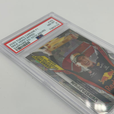 PSA 8 - 19/70 MAX VERSTAPPEN #162 - 70TH ANNIVERSARY - SAPPHIRE EDITION