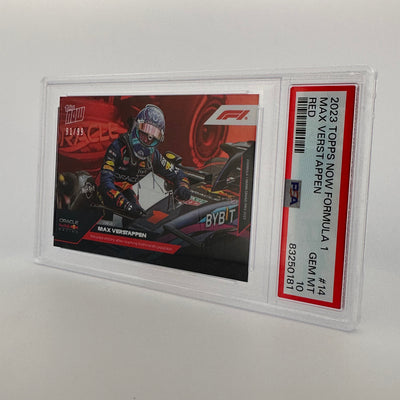 PSA 10 - 91/99 - Max Verstappen #14 - Red