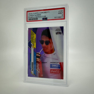 PSA 9 - 160/399 - Lando Norris #161 - Chrome 2020