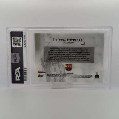 PSA 9 - 03/10 Alexia Putellas -  Simplicidad Uefa - Red