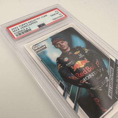 PSA 10 - MAX VERSTAPPEN #3 - INDUSTRY CONFERENCE