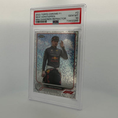 PSA 10 - 083/299 - MAX VERSTAPPEN #2 - MINI DIAMONDS REFRACTOR