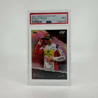 PSA 9 - 03/10 - Enzo Fittipaldi - F2 - Red