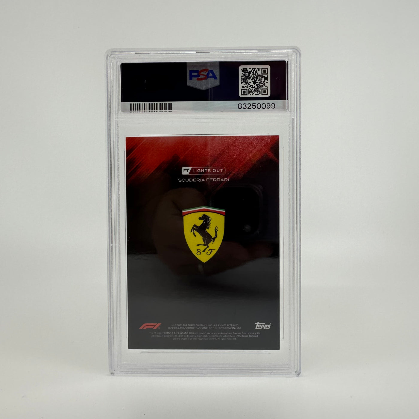 PSA 9 - 03/10 - Charles Leclerc - Red