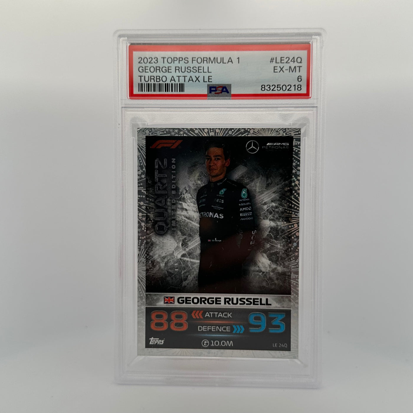 PSA 6 - George Russell #LE24Q - Quartz - Limited Edition