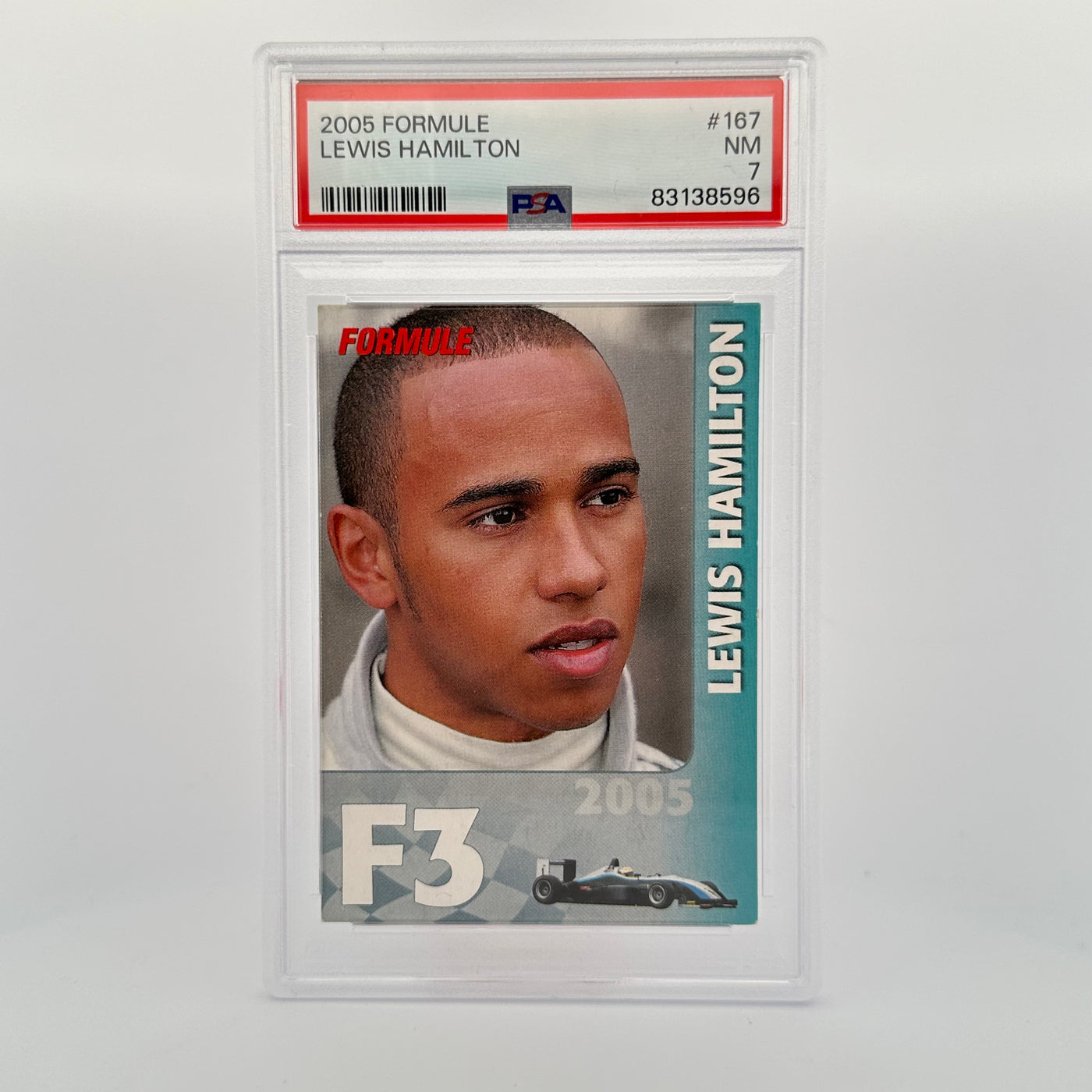 PSA 7 - Lewis Hamilton #167 - 2005 Formule