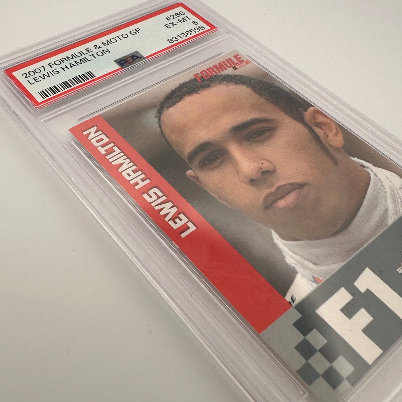 PSA 6 - Lewis Hamilton #266 - 2007 Formule & Moto GP