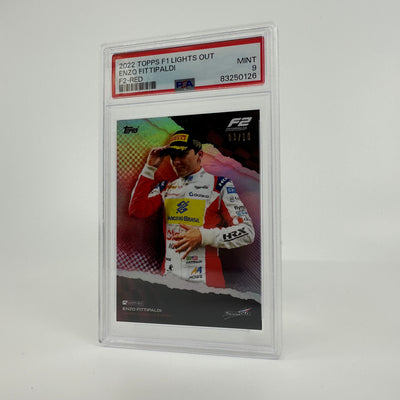 PSA 9 - 03/10 - Enzo Fittipaldi - F2 - Red