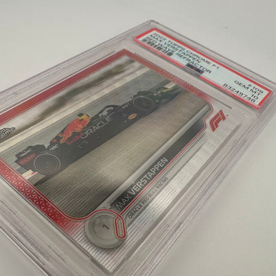 PSA 10 - 1/5 - Max Verstappen #109 - Red Wave Refractor