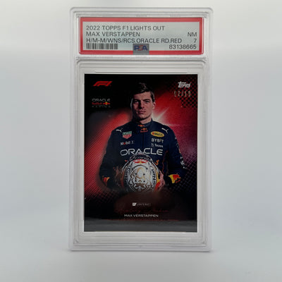 PSA 7 - 02/10 - Max Verstappen - History Maker - Red