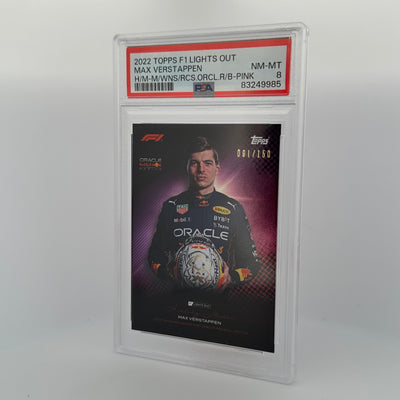 PSA 8 - /150 - Max Verstappen - History Maker - Pink